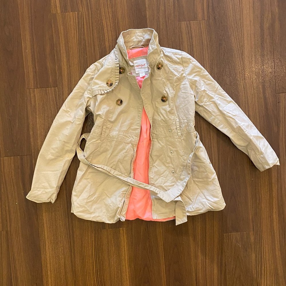 Girls 6/6x tan jacket